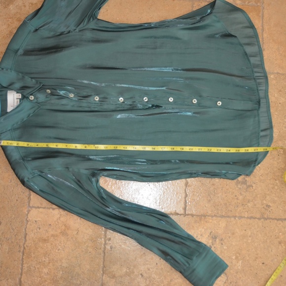 Anthropologie Long Sleeve Button Down Blouse - Picture 8 of 9